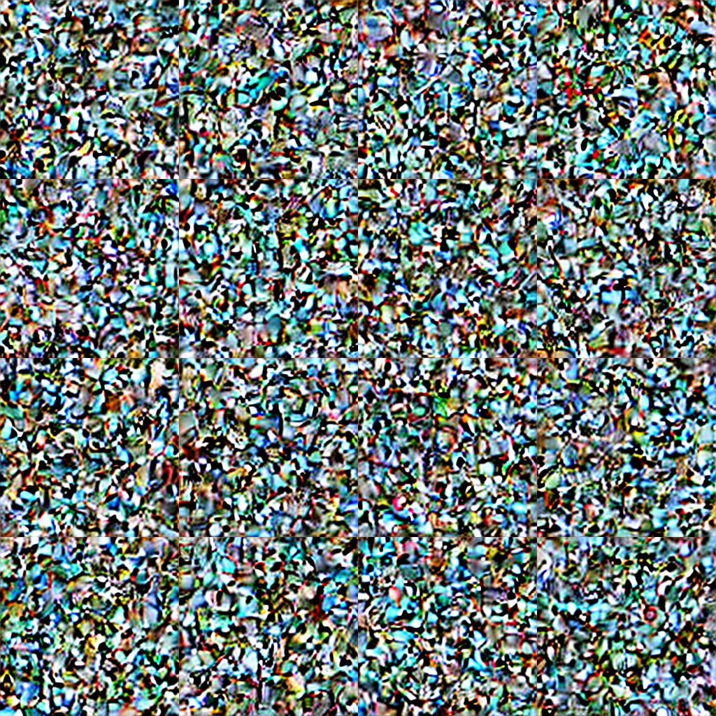 RecFM denoising trajectory at t=1.00