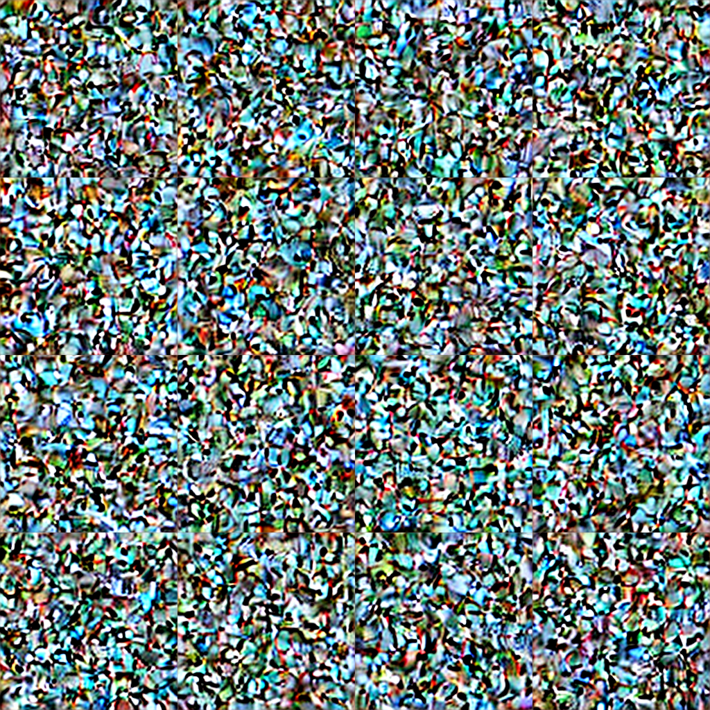 Shortcut denoising trajectory at t=1.00