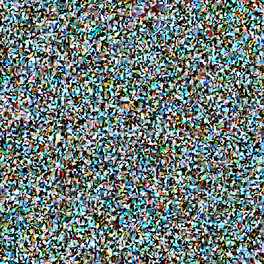SiT denoising trajectory at t=1.00