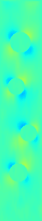 Navier-Stokes FNO prediction roll-out, velocity v channel