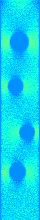 Navier-Stokes RecFM prediction roll-out, velocity u channel