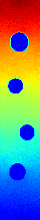 Navier-Stokes RecFM prediction roll-out, pressure p channel